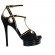 Ir a la foto Sandalias negras con gran plataforma como tendencia en moda calzado primaveraverano 2013