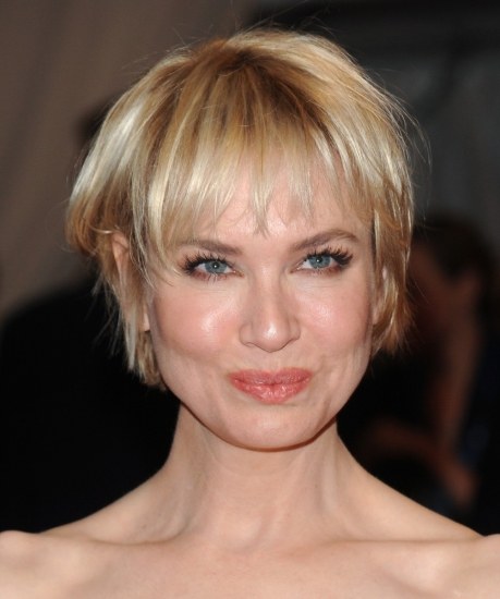 Foto Renée Zellweger con corte bob como tendencia en peinados