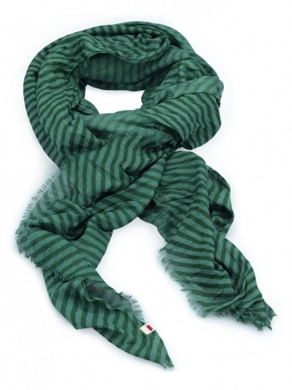 Foto Pañuelo de rayas en color verde para tu look primaveraverano