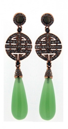 Foto Pendientes en color verde para tu look primaveraverano