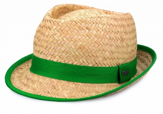 Foto Sombrero con cinta verde para tu look primaveraverano