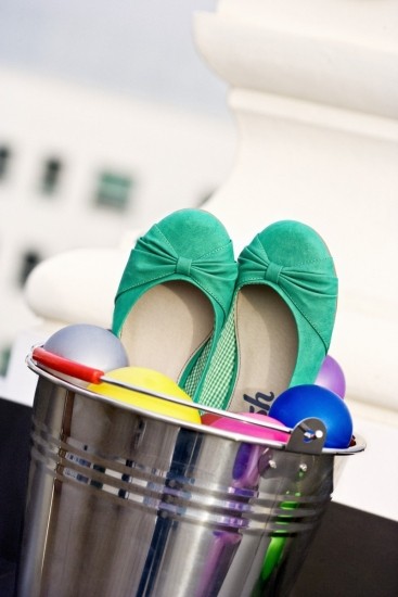 Foto Bailarinas en color verde para tu look primaveraverano