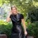 Ir a la foto La princesa Máxima de Holanda con vestido de cuero negro