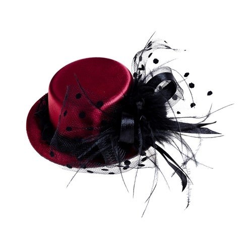 Foto Sombrerito para peinado con tocado