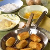 Croquetas almendradas sin gluten