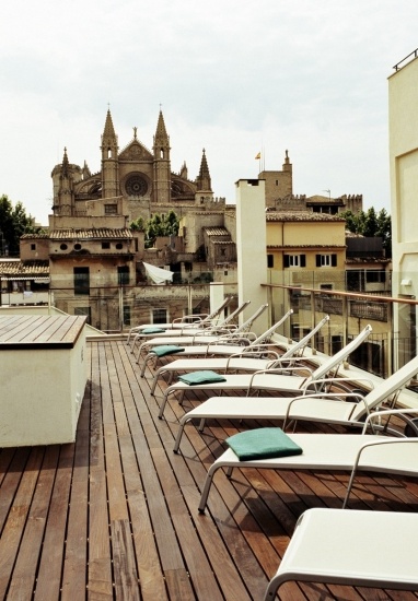 Foto Vistas desde la terraza del Hotel Tres, en Palma de Mallorca