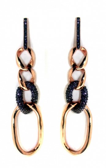 Foto Pendientes en forma de cadena, tendencia verano 2013