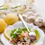 Salpicón de marisco Dukan