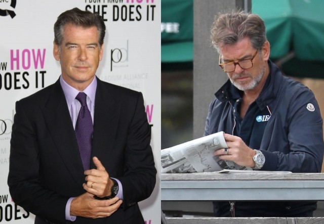 Foto Pierce Brosnan, un James Bond con barba