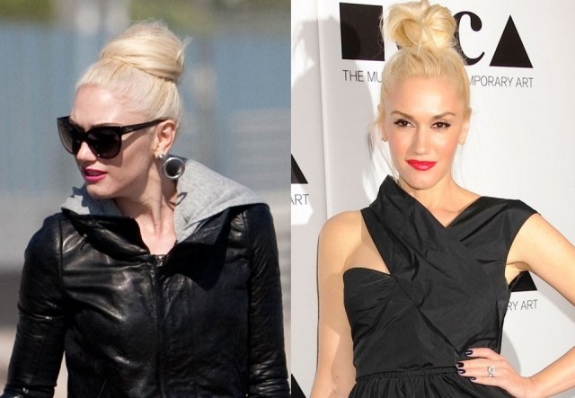 Foto Gwen Stefani apuesta por un moño tipo bailarina para cualquier ocasión