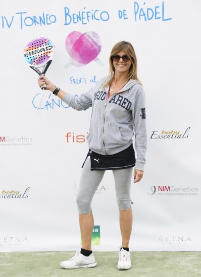 Foto Arantxa de Benito cuida su figura practicando el pádel