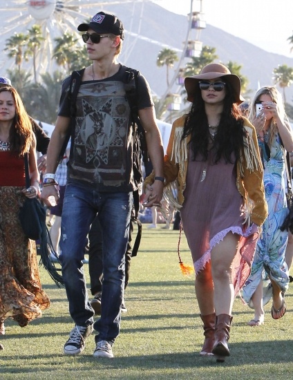 Foto Vanessa Hudgens lo intentó con el estilo hippie pero no le salió del todo bien