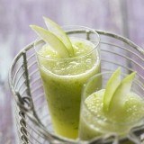 Sorbete dulce de manzana, una refrescante receta
