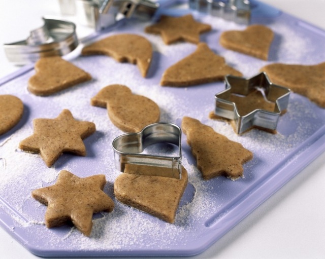 Foto Moldes con formas navideñas ideales en repostería