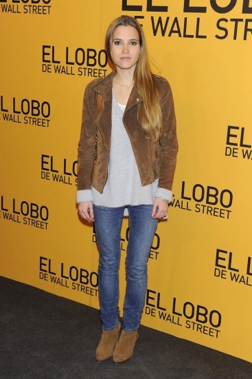 Foto Ana Fernández no quiso perderse la première de la película El lobo de Wall Street