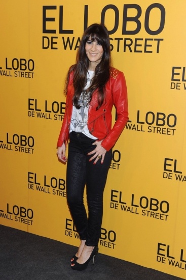 Foto Cecilia Gessa apostó por un estilismo rockero para el estreno de El lobo de Wall Street