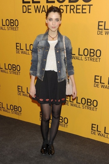 Foto Leticia Dolera escogió un look informal y estiloso para asistir a la première de El lobo de Wall Street