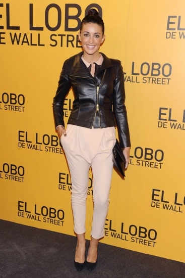 Foto La modelo Noelia López tampoco dejó pasar la ocasión de asistir a la première de El lobo de Wall Street