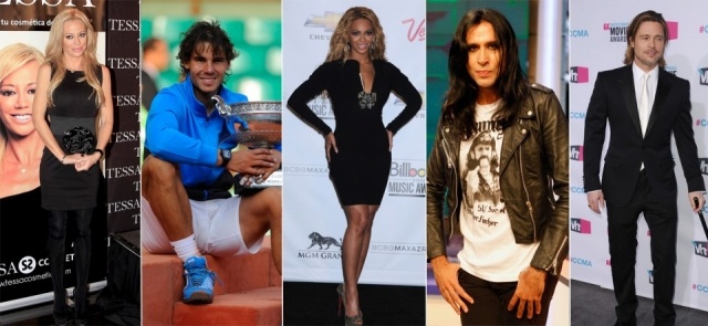 Foto Belén Esteban, Rafa Nadal, Beyoncé, Mario Vaquerizo y Brad Pitt son los famosos más queridos