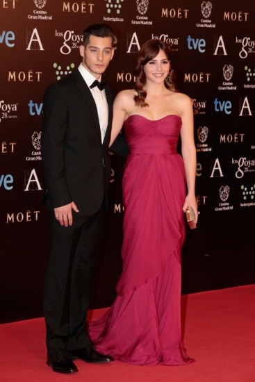 Foto Andrea Duro y Joel Bosqued tampoco quisieron perderse la gala de los premios Goya 2014
