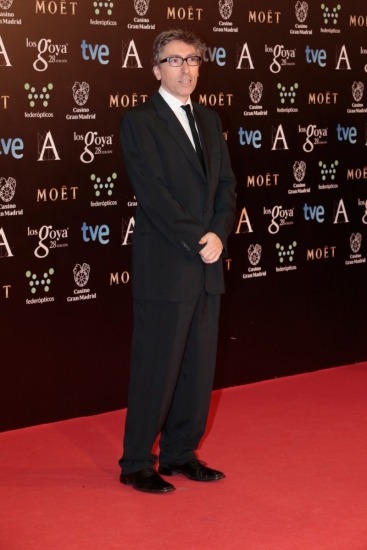 Foto David Trueba posaba de lo más tranquilo en el photocall de los premios Goya 2014
