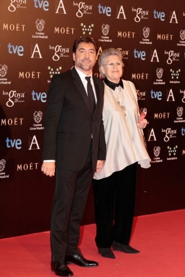 Foto Javier Bardem y Pilar Bardem asistieron juntos a los premios Goya 2014