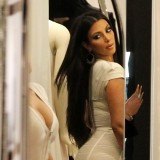 Kim Kardashian, la famosa más orgullosa de su trasero