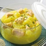 Marmita de salmón, ideal para llevar en el tupper a la oficina