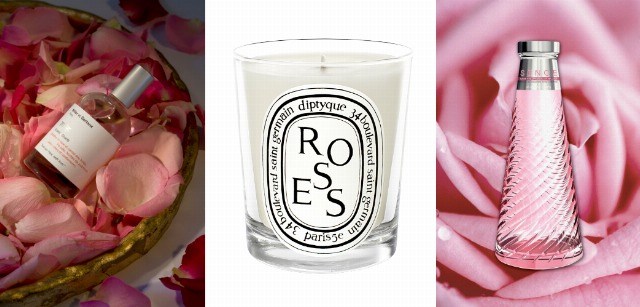 Foto Perfumes, velas e incluso bebidas a base de rosas