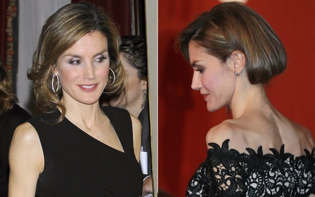 Foto Letizia Ortiz cambia de look en 2014 y apuesta por el falso bob