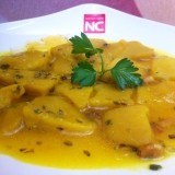 Sopa de patatas baja en calorías para no engordar en Semana Santa