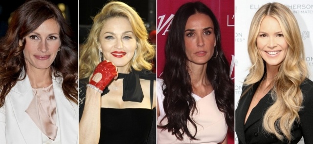 Foto Los secretos de la eterna juventud de Julia Roberts, Madonna, Demi Moore y Elle Macpherson