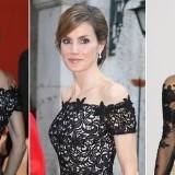 Letizia Ortiz y Paris Hilton saben destacar el escote barco con su peinado