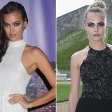 Irina Shayk y Cara Delevingne presumen de escote 