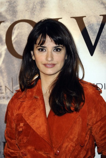 Foto Penélope Cruz, flequillo natural y flequillo postizo Foto Penélope Cruz, flequillo natural y flequillo postizo