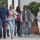 Belén Esteban celebra con su novio Miguel, Toño Sanchís y más amigos, su victoria en 