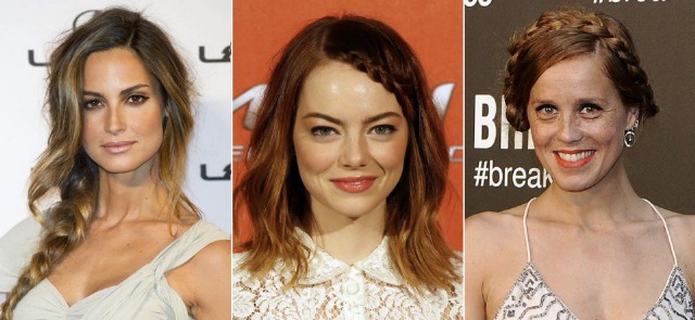 Foto Ariadne Artiles, Emma Stone y María Castro, seguidoras de las trenzas, la tendencia más veraniega