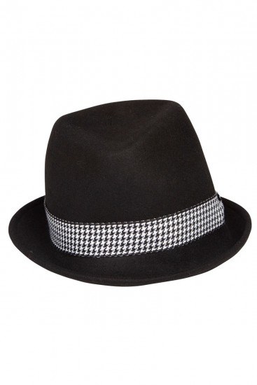 Foto El sombrero tipo borsalino es perfecto para los rostros redondos