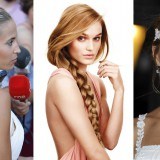 Las trenzas, también para Navidad y fin de año pero con brillos