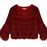 Jersey en rojo vino para tu look el Día de San Valentín