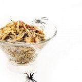 Espaguetis terroríficos: segundo plato bajo en calorías para la cena de Halloween