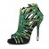 Ver la foto Sandalias Cage Tiger de Roger Vivier para brillar en 2017 con el color del 2017, el verde Greenery