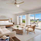 Habitación de Le Soleil d´Or West End, una lujosa propiedad con playa privada en Caimán Brac