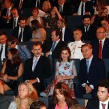 Don Felipe y doña Letizia en el auditorio del nuevo Palacio de Congresos de Palma de Mallorca