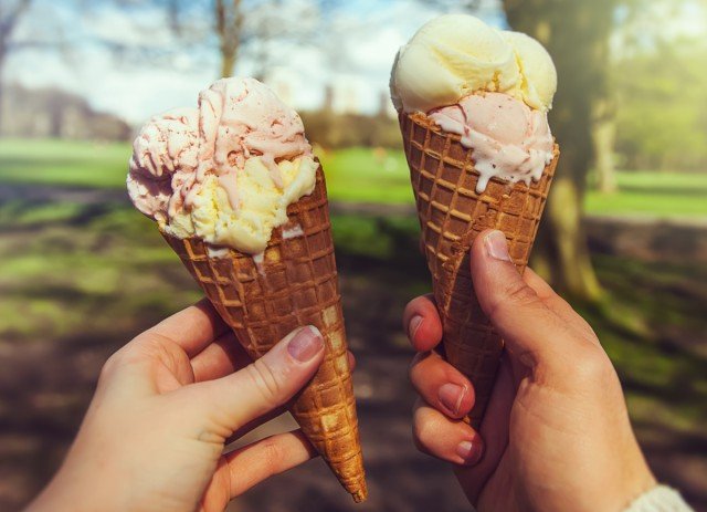 Foto Un helado derritiéndose al sol, una foto llamada a triunfar en Instagram