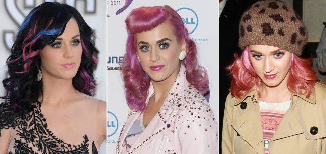 Foto Katy Perry, toda una fan del pelo de colores y en especial del pink hair