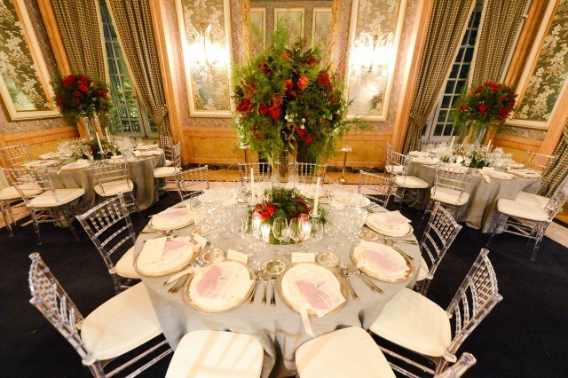 Foto Todo preparado para la cena de gala por el 30 aniversario de la firma Hannibal Laguna Foto Todo preparado para la cena de gala por el 30 aniversario de la firma Hannibal Laguna