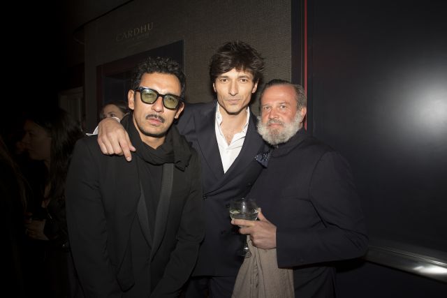 Foto Haider Ackermann y Andrés Velencoso en la fiesta por el 40 aniversario del actor