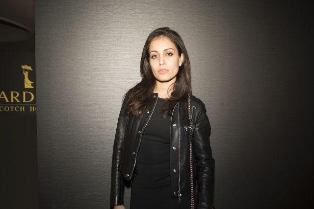 Foto Hiba Abouk en la fiesta por el 40 aniversario de Andrés Velencoso