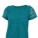 Ver la foto Camiseta calada en azul verdoso